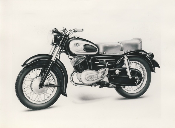 Zndapp 200 S 1955 Werkfoto 01